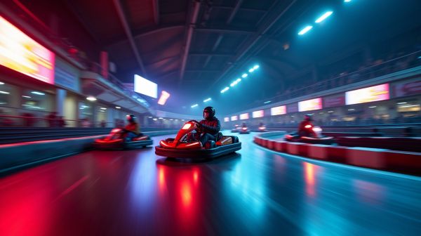 Karting indoor à Paris : adrénaline garantie pour petits et grands